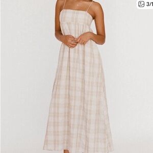 Sabo Skirt Plaid Dress